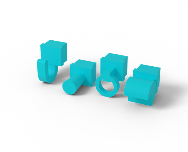 The four key holder inserts