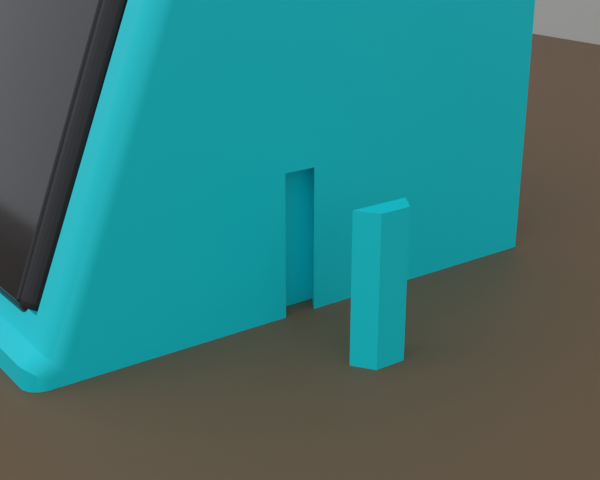 Pen & Phone Holder, the standard key above the slot
