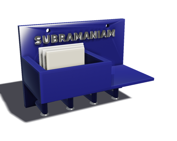 Key & Mail Wall Holder